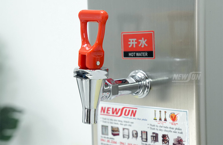 Trang bị vòi lấy nước tiện lợi