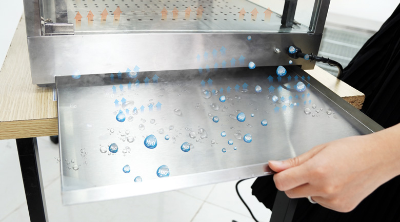 Khay chứa nước duy trì độ ẩm cho thức ăn Khay chứa nước duy trì độ ẩm cho thức ăn