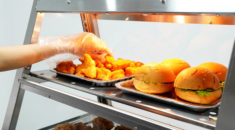 Lưu ý khi vận hành tủ giữ nóng gà rán HW-2x2 Lưu ý khi vận hành tủ giữ nóng gà rán HW-2x2