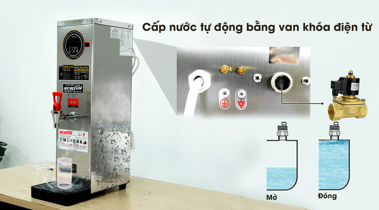 Van khóa điện từ kiểm soát và cấp nước tự động