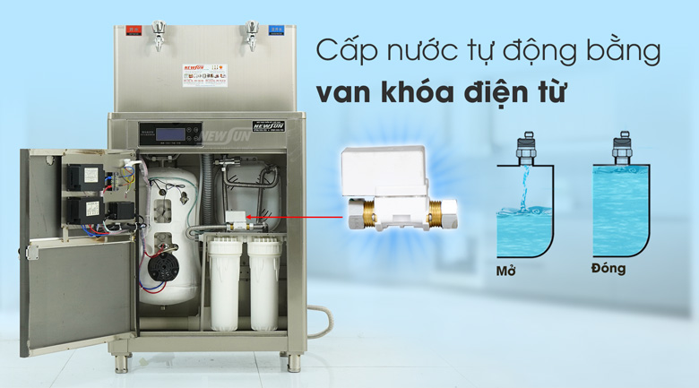 Van khóa điện từ kiểm soát và cấp nước tự động Van khóa điện từ kiểm soát và cấp nước tự động