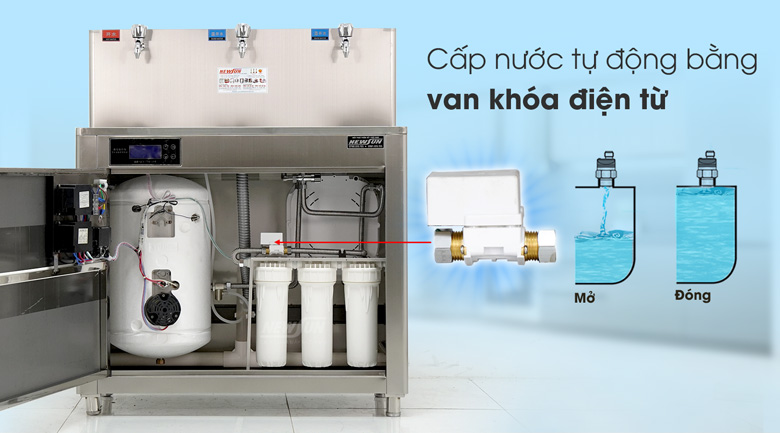 Van khóa điện từ kiểm soát và cấp nước tự động Van khóa điện từ kiểm soát và cấp nước tự động