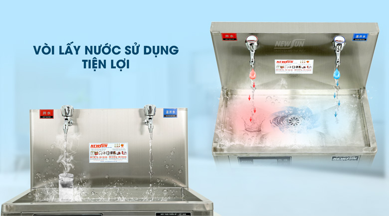 Vòi lấy nước nóng & nguội Vòi lấy nước nóng & nguội
