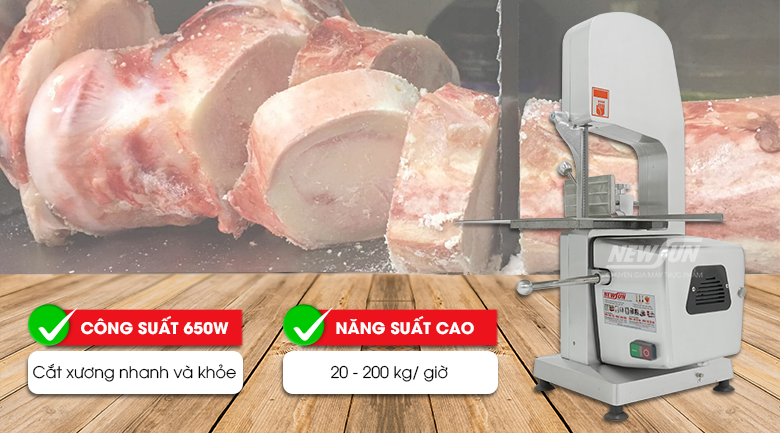 Cưa xương nhanh, khỏe, năng suất cao