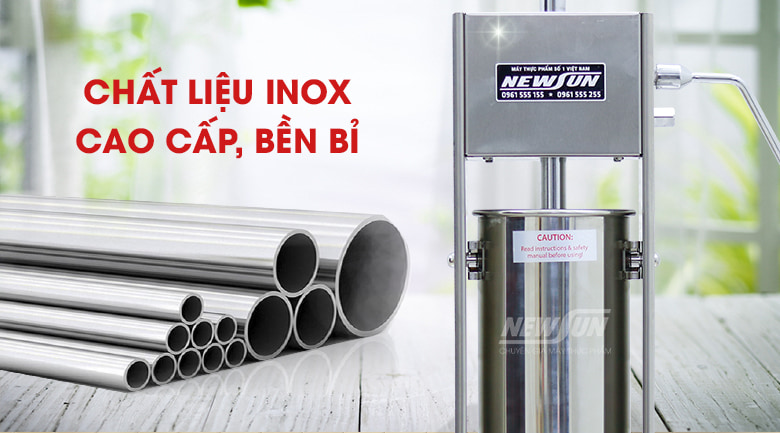 Chất liệu inox cao cấp
