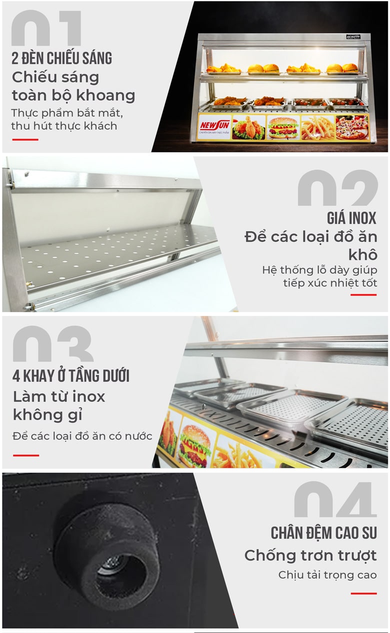 Các chi tiết khác tối ưu, chính xác