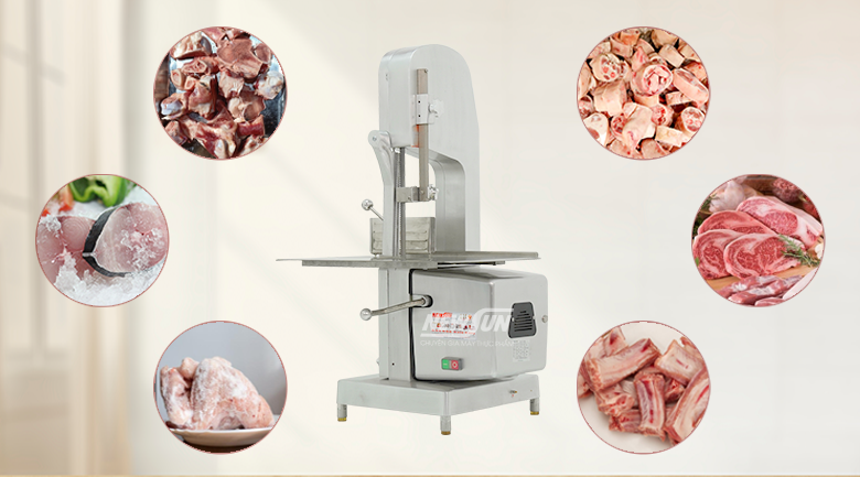 Cưa đa dạng các loại nguyên liệu