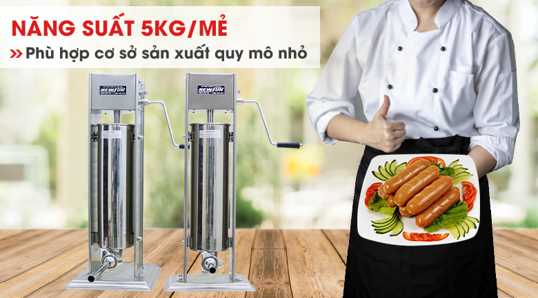 Năng suất phù hợp với các cơ sở sản xuất nhỏ lẻ
