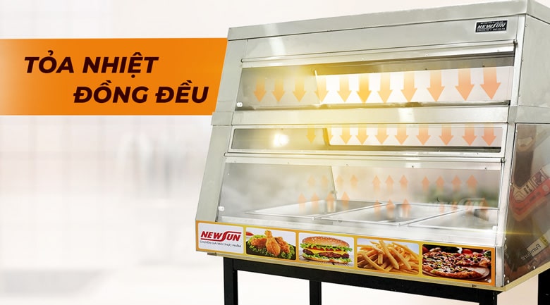 Tỏa nhiệt đều, nhanh chóng