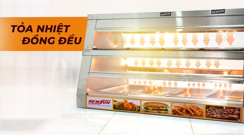 Tỏa nhiệt đều, giữ nóng tốt Tỏa nhiệt đều, giữ nóng tốt