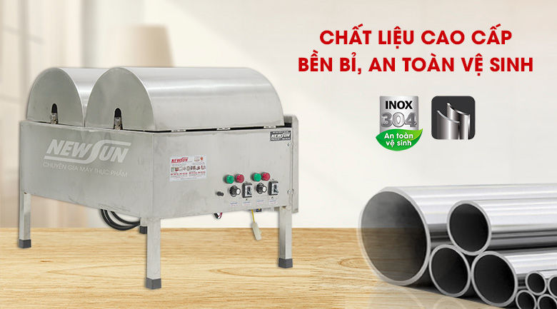 Chất liệu inox 304 cao cấp