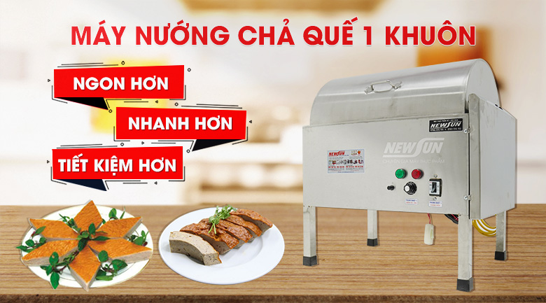 Máy nướng chả quế 1 khuôn NEWSUN