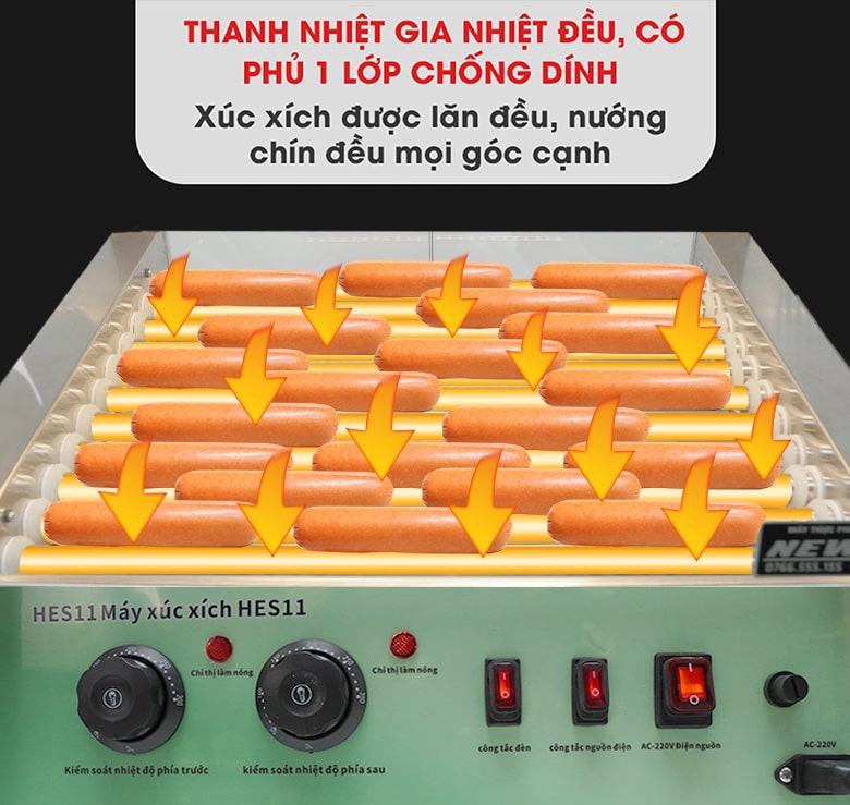 Thanh lăn chống dính