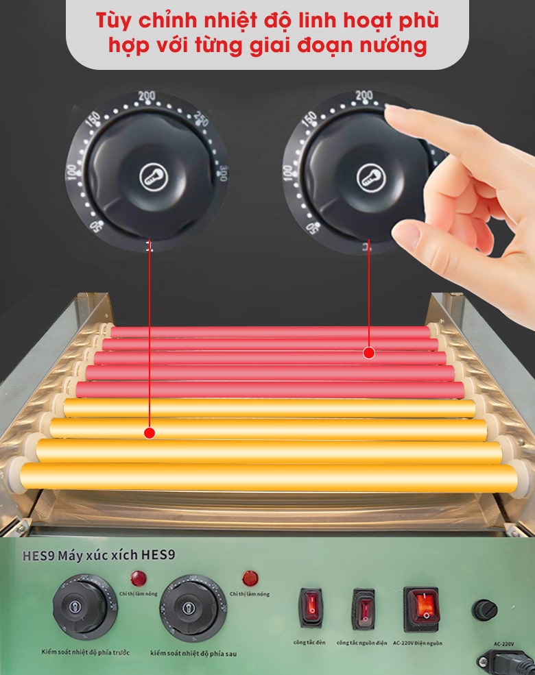 Bảng điều khiển đơn giản, dễ sử dụng