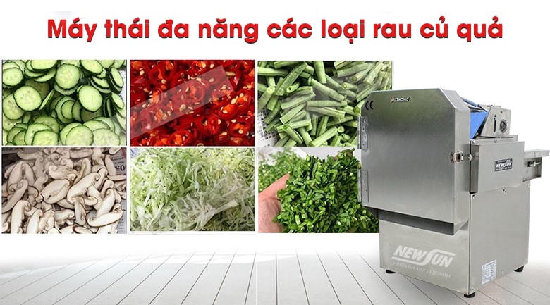 Cắt đa dạng các loại rau củ quả