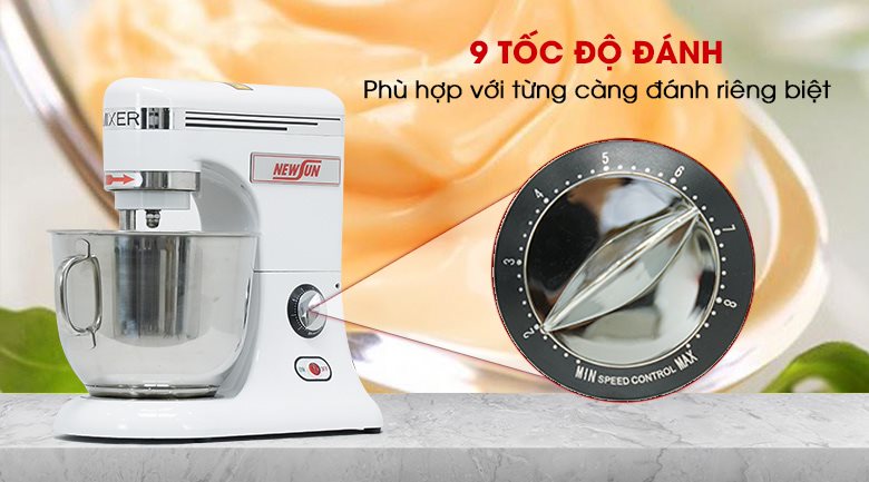 Vận hành tự động với 9 cấp điều chỉnh tốc độ 
