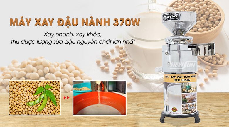 Máy xay đậu nành 370W (15kg/giờ)