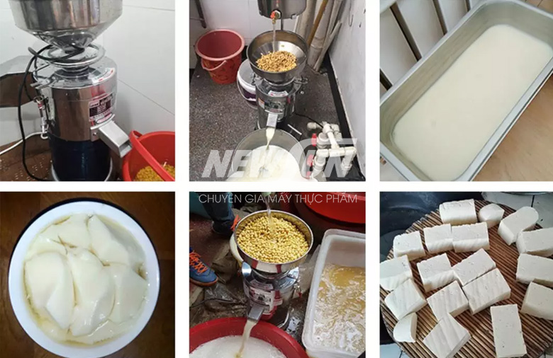 Khách hàng sử dụng máy xay đậu nành NEWSUN
