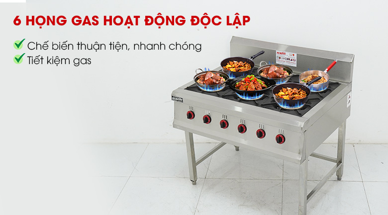 6 họng gas độc lập giúp năng cao hiệu suất, tiết kiệm nhiên liệu 6 họng gas độc lập giúp năng cao hiệu suất, tiết kiệm nhiên liệu