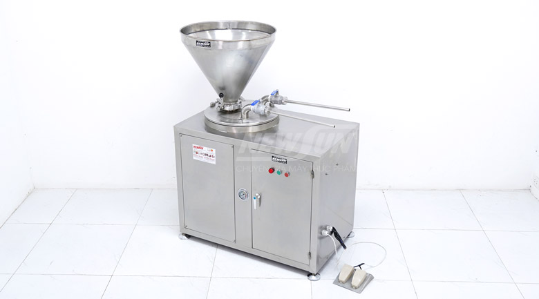 Thực tế máy đùn xúc xích liên tục HE(GC)-50