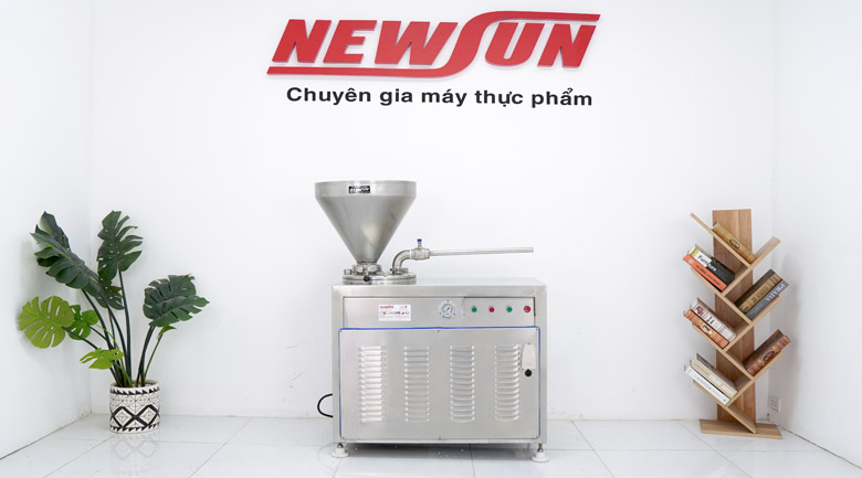 Thực tế máy đùn xúc xích lạp xưởng liên tục HE(GC)-30