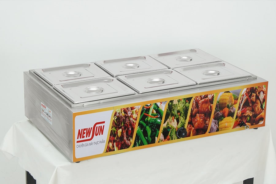 Cách sử dụng bàn hâm nóng thức ăn