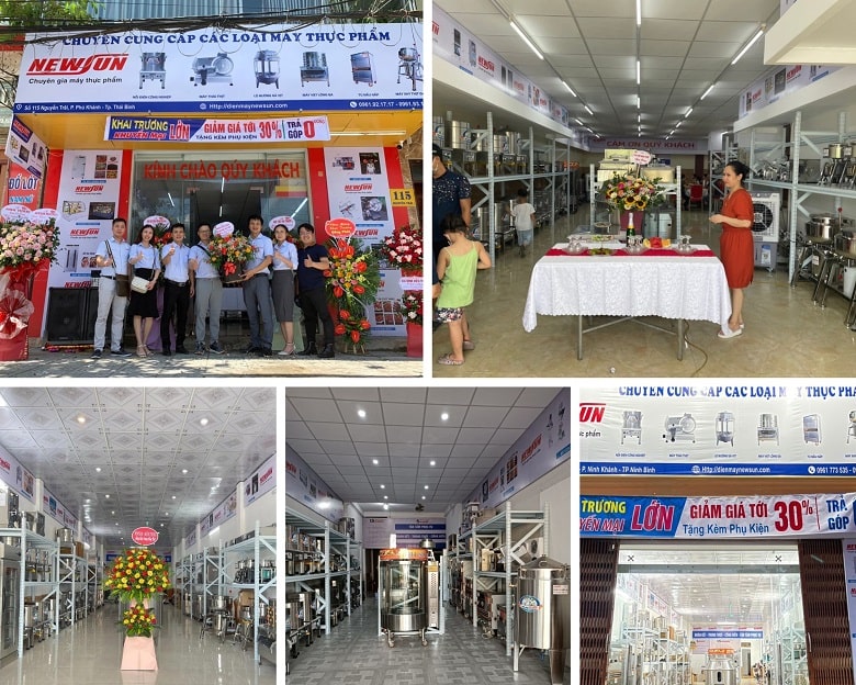 Hệ thống chi nhánh NEWSUN trên toàn quốc Hệ thống chi nhánh NEWSUN trên toàn quốc