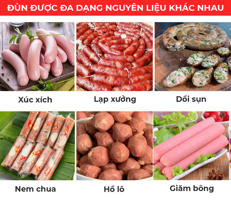 Đùn nhiều nguyên liệu