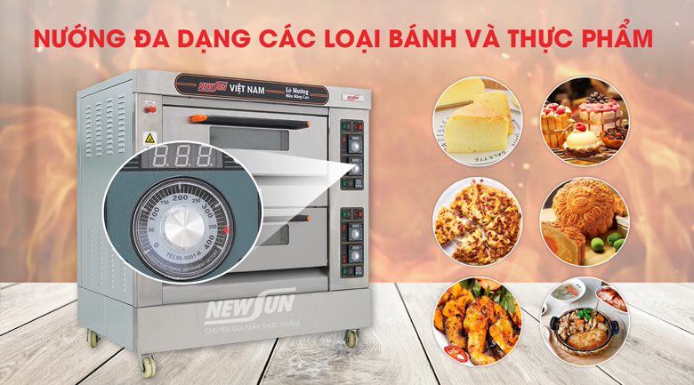 Dải nhiệt rộng, nướng đa dạng các loại thực phẩm Dải nhiệt rộng, nướng đa dạng các loại thực phẩm