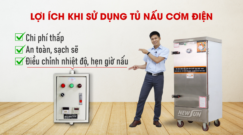 Lợi ích sử dụng tủ nấu cơm điện Lợi ích sử dụng tủ nấu cơm điện