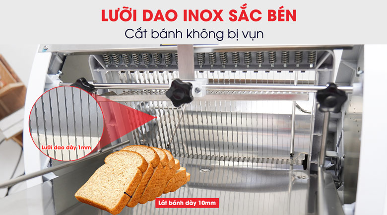 Lưỡi dao inox sắc bén