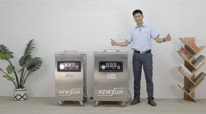 Giá máy hút chân không 1 buồng NEWSUN đầy ưu đãi