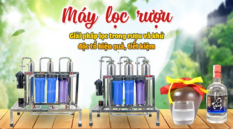  Máy lọc rượu NEWSUN – Giải pháp lọc rượu khử độc tố rượu top đầu