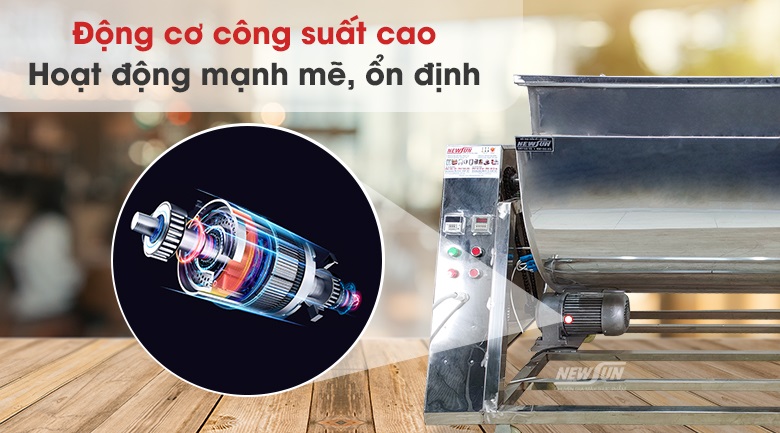 Công suất lớn, hoạt động mạnh mẽ