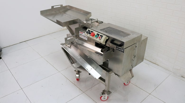 Top 2 - Máy đập trứng tách lòng 3 băng tải DV-3