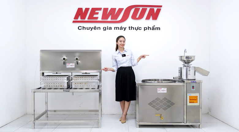 Máy làm đậu phụ 50kg NEWSUN Máy làm đậu phụ 50kg NEWSUN