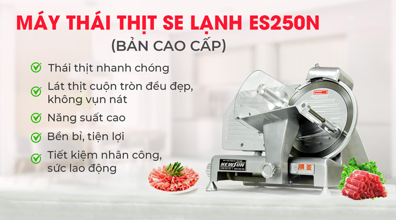 Máy thái thịt ES250N Máy thái thịt ES250N