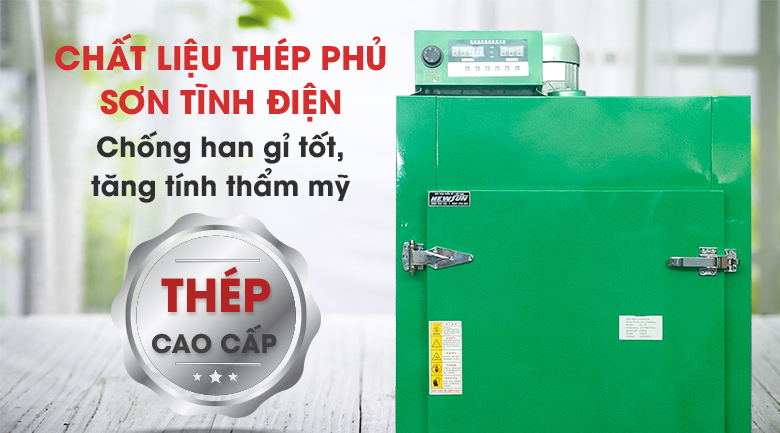 chất liệu thép sơn phủ tĩnh điện
