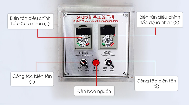 Bảng điều khiển trực quan, dễ dàng sử dụng