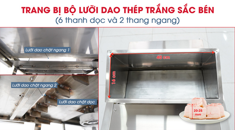 Bộ lưỡi dao cứng cáp và sắc bén Bộ lưỡi dao cứng cáp và sắc bén