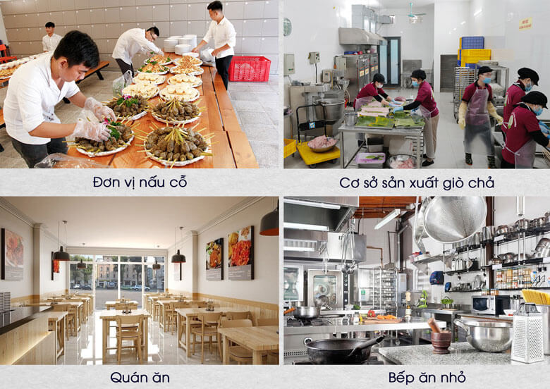 Đơn vị sử dụng máy thái lát giò lụa ES250