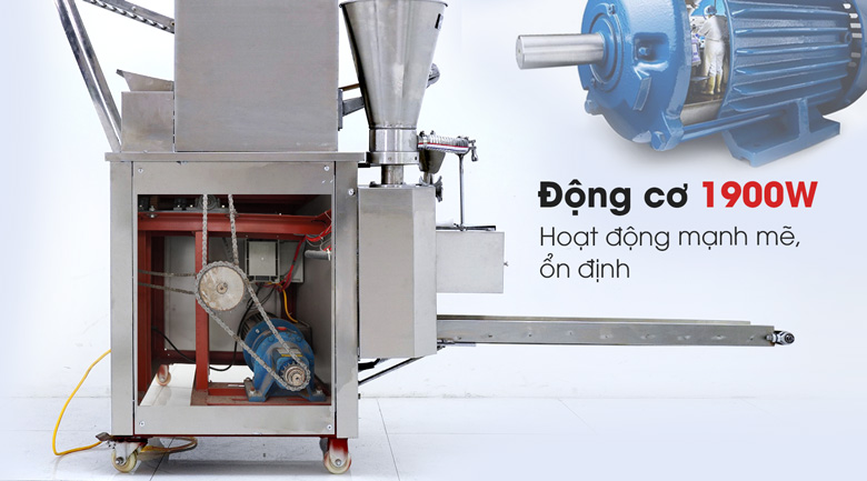 Động cơ công suất cao, hoạt động mạnh mẽ