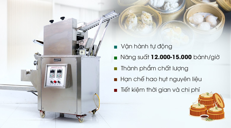 Lợi ích khi sử dụng máy làm bánh há cảo JM-200