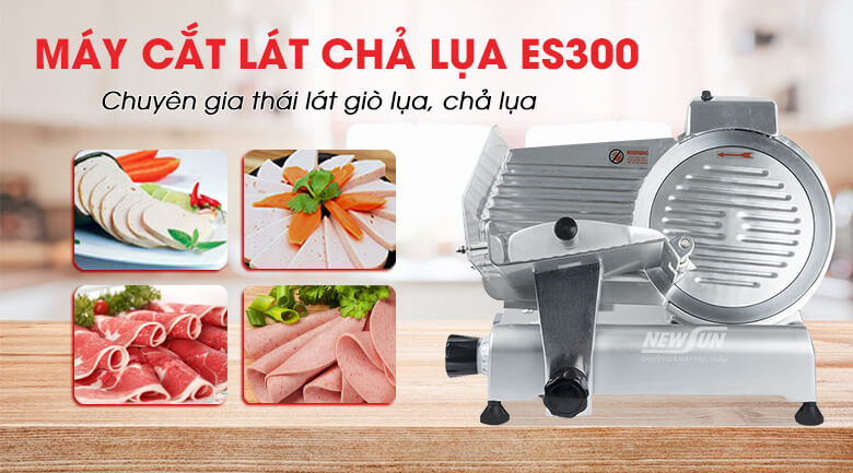Máy cắt lát chả lụa ES300