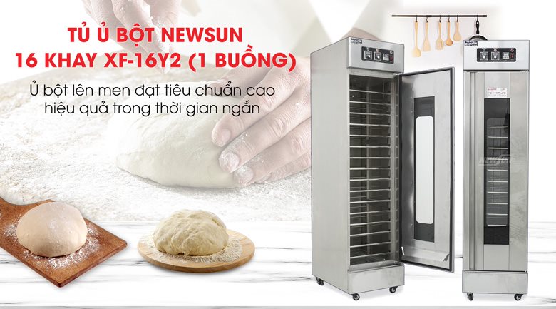 Tủ ủ bột 16 khay XF-16Y2 (1 buồng)