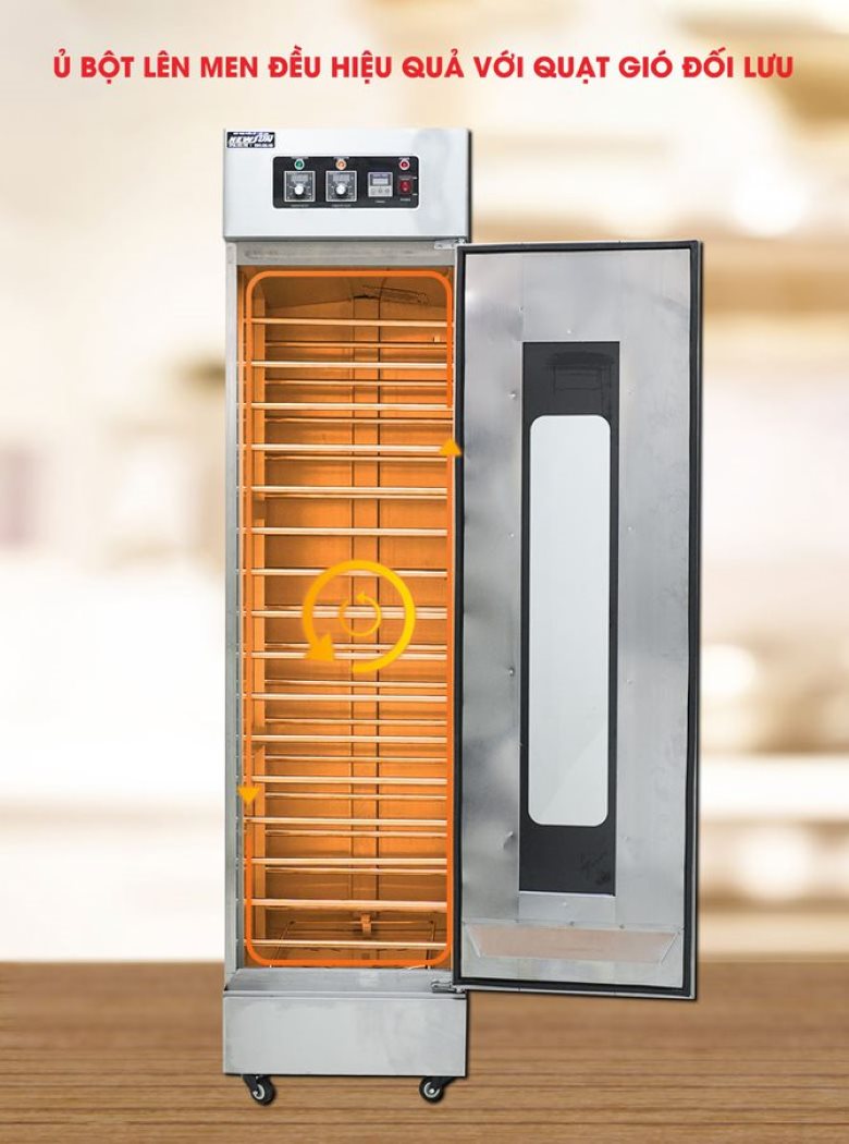 Quạt gió đối lưu của tủ ủ bột NEWSUN