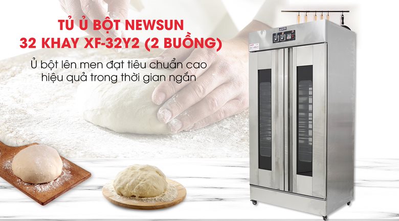 Tủ ủ bột 32 khay XF-32Y2 (2 buồng)