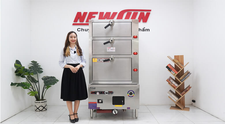NEWSUN cung cấp tủ hấp hải sản 3 tầng dùng gas NEWSUN cung cấp tủ hấp hải sản 3 tầng dùng gas