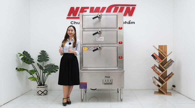 Tủ hấp hải sản 3 tầng dùng điện trong ứng dụng thực tế Tủ hấp hải sản 3 tầng dùng điện trong ứng dụng thực tế