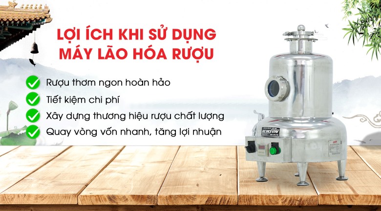Lợi ích khi sử dụng máy lão hóa rượu Lợi ích khi sử dụng máy lão hóa rượu